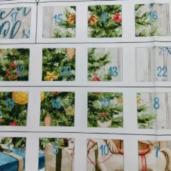 Nähset Adventskalender Taschen zum aufnähen