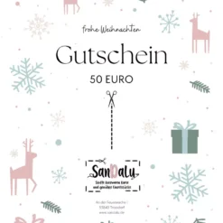 SanDaLu Weihnachtsgutschein 50EUR